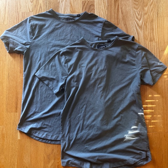 AO Curve-Hem Tee (as a pair) - Picture 1 of 4